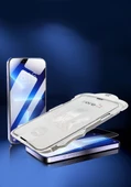 Apple iPhone 11 Zore Kolay Uygulama Aparatlı 5D Magic Glass Cam Ekran Koruyucu - 4