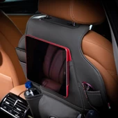 Otom Premium Deri Koltuk Arkası Organizer Eşya Düzenleyici  Füme - 7