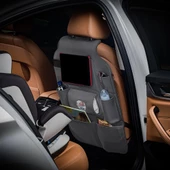 Otom Premium Deri Koltuk Arkası Organizer Eşya Düzenleyici  Füme - 5