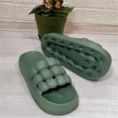 Sonimix 12701 Mint Yeşili Hafif Rahat Günlük Havuz Plaj Kadın Terliği thumbnail 7