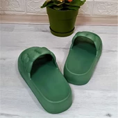 Sonimix 12701 Mint Yeşili Hafif Rahat Günlük Havuz Plaj Kadın Terliği thumbnail 8