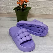 Sonimix 12701 Lila Hafif Rahat Günlük Havuz Plaj Kadın Terliği thumbnail 7