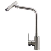 Mutfak Lavabo Musluğu Bataryası Mix Eyve Sıcak Soğuk Çift Su Girişli Çeşmesi 34 cm thumbnail 1