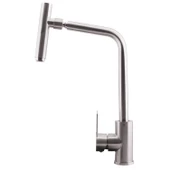 Mutfak Lavabo Musluğu Bataryası Mix Eyve Sıcak Soğuk Çift Su Girişli Çeşmesi 34 cm thumbnail 6