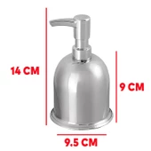 Küre Sıvı Sabunluk Losyon Yağ Şişesi Paslanmaz Set Üstü Sıvı Sabunluk - 3
