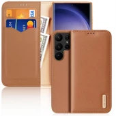 Polham Samsung Galaxy S23 Uyumlu Cüzdan Tipi Deri Kılıf, Kart Bölmeli Mıknatıslı Kapaklı Kılıf - 11