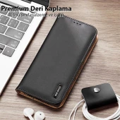 Polham Samsung Galaxy S23 Uyumlu Cüzdan Tipi Deri Kılıf, Kart Bölmeli Mıknatıslı Kapaklı Kılıf - 2