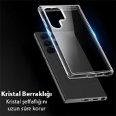Polham Shockproof Darbe Emici Kamera Korumalı Samsung Galaxy S23 Ulta Uyumlu Silikon Kılıf, Sararmaz Kılıf - 3