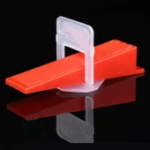 Seviye Tespit Artısı Klipsi Fayans Hizalama Derz Artısı Beyaz 2 mm 100 Adet thumbnail 7