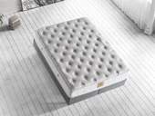 Dream Yatak Çift Pedli Ekstra Lüks Yatak Tek ve Çift Kişilik 34 cm Pamuklu Örme Kumaş thumbnail 5