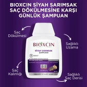 Bioxcin Saç Dökülmesine Karşı Siyah Sarımsak Şampuanı 300 ml - 3
