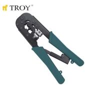 TROY 24008 Telefon RJ11 ve Bilgisayar Soketi RJ45 Sıkma Pensesi - 1