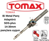 Tomax Hss Bi Metal Panç Adaptörü Sds Plus 14-30 mm - 1