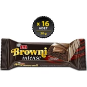 Eti 16x50 gr Brownie Intense Çikolatalı Kek - 1