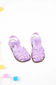 Papuç Sepeti Arzen-2881 Kız Çocuk Ortopedik Sandalet Ayakkabı - 2
