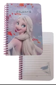 Not Defteri Frozen Elsa 11x15 cm 1 Adet 80 Yaprak Çizgili Lisanslı Orjinal Frozen Öğrenci Not Defteri - 4