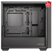 ASUS A21 TEMPERLI CAM USB 3.0 MATX MESH SIYAH MIDT - 4