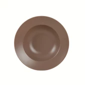 Keramika Delta Mat Açık Taupe  Makarna Tabağı 26 Cm - 958 - 3