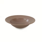 Keramika Delta Mat Açık Taupe  Makarna Tabağı 26 Cm - 958 - 2