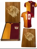 Galatasaray Lisanslı Metin Oktay  Forma - Aslan Ahşap Kutu Hediyeli - 1