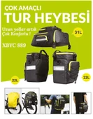 XBYC 889 FORTE GT 889 BİSİKLET TUR HEYBESİ 75 LT. 3 in 1 - 3