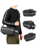 Matara Hazneli 6 Litre Bisiklet Bagaj Tur Çantası umaş Bisiklet Bagaj üstü çanta - 4