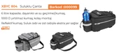 FORTE GT XBYC 804 Cepli İmpertex Kumaş Bisiklet Çantası Bagaj Üstü - 2