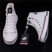 Polo Club Beyaz Unisex Uzun Keten Spor Ayakkabı thumbnail 9