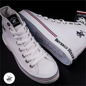 Polo Club Beyaz Unisex Uzun Keten Spor Ayakkabı thumbnail 10