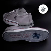 Polo Club Gri Unisex Kısa Keten Spor Ayakkabı - 7