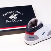 Polo Club Beyaz Unisex Boğazlı Spor Ayakkabı - 2