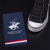 Polo Club Siyah Unisex Uzun Keten Spor Ayakkabı - 7