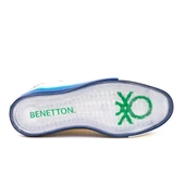 Benetton Gri Kadın Uzun Spor Ayakkabı BN-30189 - 8