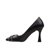 M2S Siyah Taş Detaylı Kadın Klasik Ayakkabı thumbnail 3