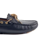 Minos Kadın Siyah Hakiki Deri Loafer Ayakkabı thumbnail 5