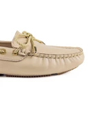 Minos Kadın Bej Hakiki Deri Loafer Ayakkabı thumbnail 5