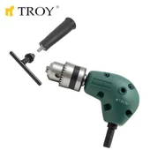 Troy 90000 Açılı Matkap Adaptör Mandrenli Köşe Delme Vidalama Ucu - 2