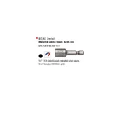 CetaForm BT0642 Manyetik Mıknatıslı Bits Somun Lokma Adaptör 6x42 - 1