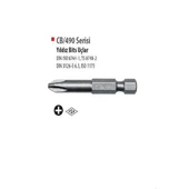 Cetaform Pz1x50mm Mıknatıslı Bits Uçlu Yıldız Tornavida Ucu - 1