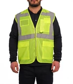 BESTGUARD REFREKTÖRLÜ MÜHENDİS YELEĞİ CEPLİ - 1