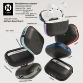 Apple Airpods Pro 2. Nesil ile uyumlu Kılıf Armour Defens Case A8 - 8