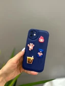Iphone 11 Uyumlu Sevimli Ayıcıklı Puf Kılıf - 2