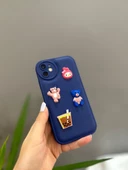 Iphone 11 Uyumlu Sevimli Ayıcıklı Puf Kılıf - 1