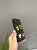 Iphone 11 Uyumlu Sevimli Ayıcıklı Puf Kılıf - 8