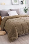 Ultra Yumuşak Çift Taraflı Wellsoft Peluş Yorgan Çift Kişilik Yıkanabilir (Battaniye / Nevresim) 200x220 cm - 1