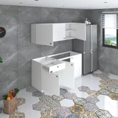 Kenzlife hazır mutfak seti heyula byz 180 cm genişlik üst tezgahsız - 3