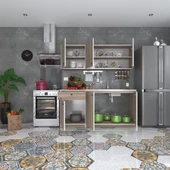 Kenzlife hazır mutfak seti heyula crd 180 cm genişlik üst tezgahsız thumbnail 2