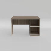 Kenzlife ofis masası kamikaze crd sağ 75*140*80 raflı dolap şeritli bilgisayar çalışma masası - 3