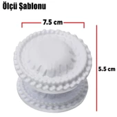 As Klasik Kapı Tokmağı Kapı Topuzu Kolu Metal Tokmak Beyaz thumbnail 3