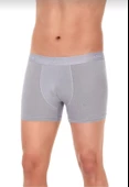 YILDIZ 41 ERKEK MODAL LİKRALI BOXER GRİ 10 ADET  M GRİ thumbnail 1